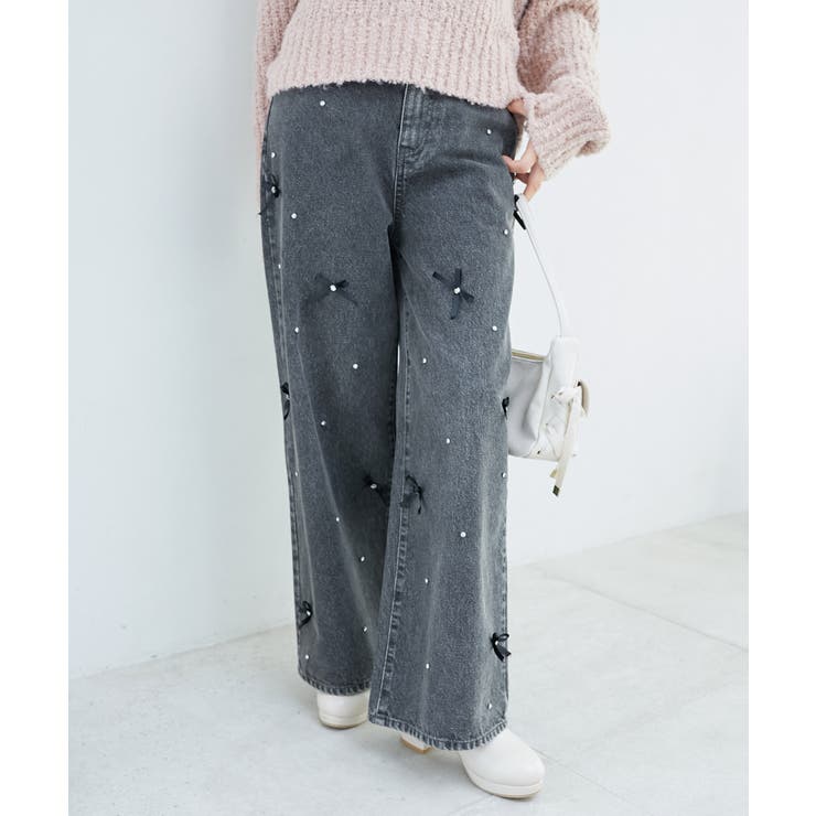 グレー | ロマンティックアソートデニム | MAJESTIC LEGON 