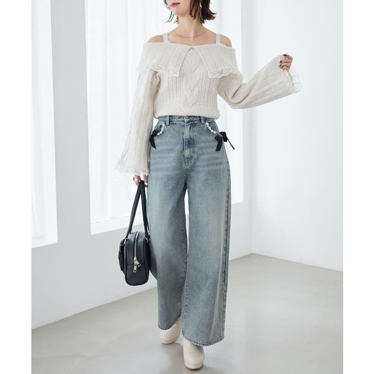 バリエデザインデニムパンツ | MAJESTIC LEGON  | 詳細画像21 