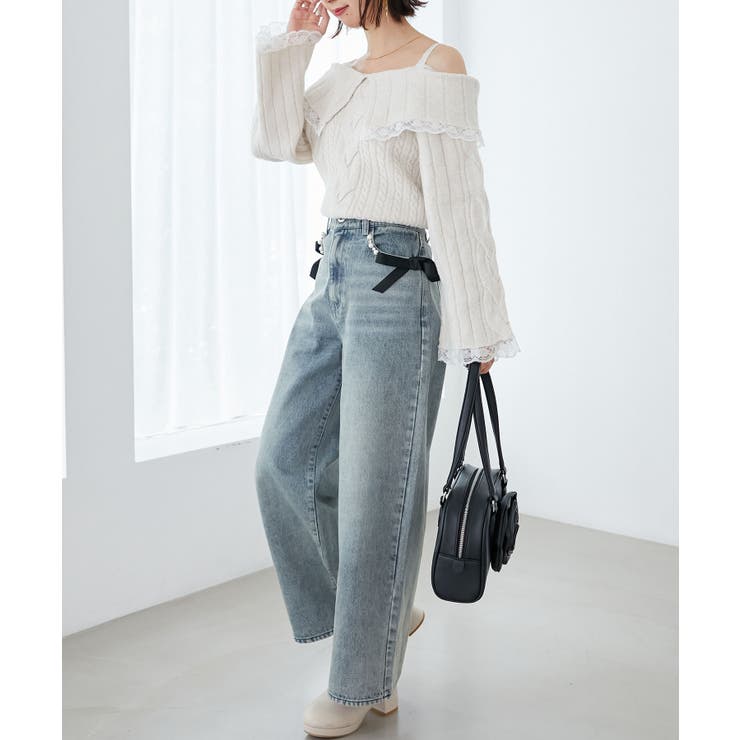 バリエデザインデニムパンツ | MAJESTIC LEGON  | 詳細画像22 