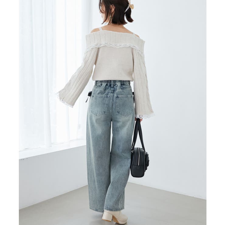 バリエデザインデニムパンツ | MAJESTIC LEGON  | 詳細画像23 