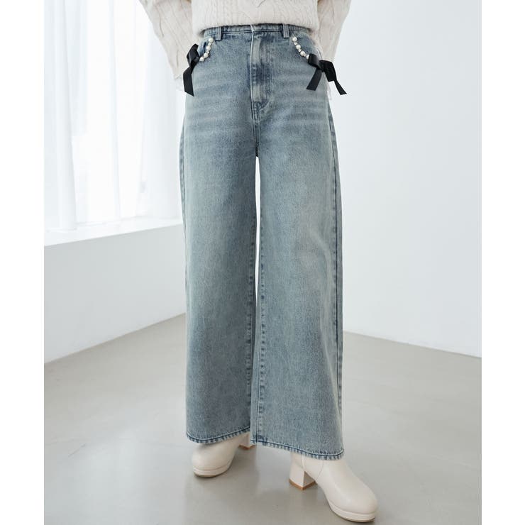 バリエデザインデニムパンツ | MAJESTIC LEGON  | 詳細画像24 