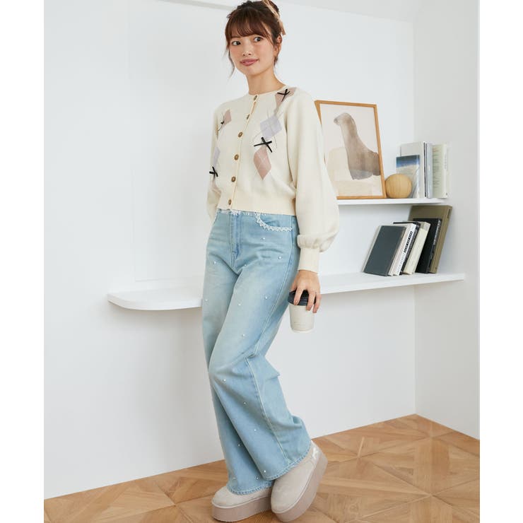 バリエデザインデニムパンツ | MAJESTIC LEGON  | 詳細画像3 