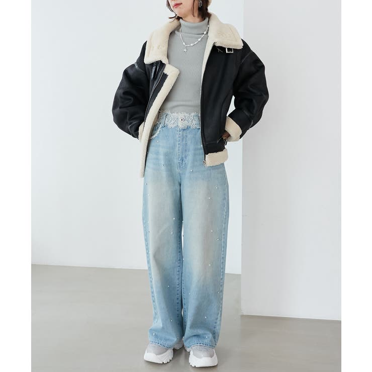 バリエデザインデニムパンツ | MAJESTIC LEGON  | 詳細画像5 