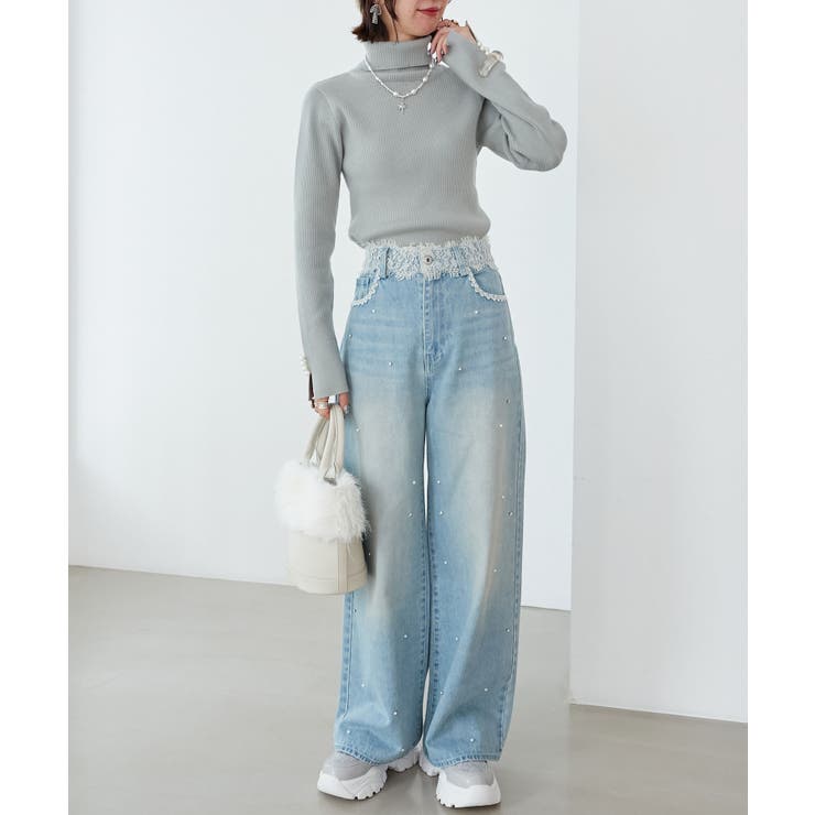 バリエデザインデニムパンツ | MAJESTIC LEGON  | 詳細画像6 