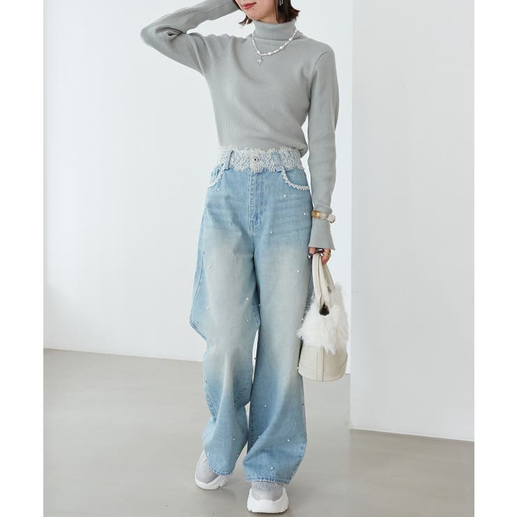 バリエデザインデニムパンツ | MAJESTIC LEGON  | 詳細画像7 