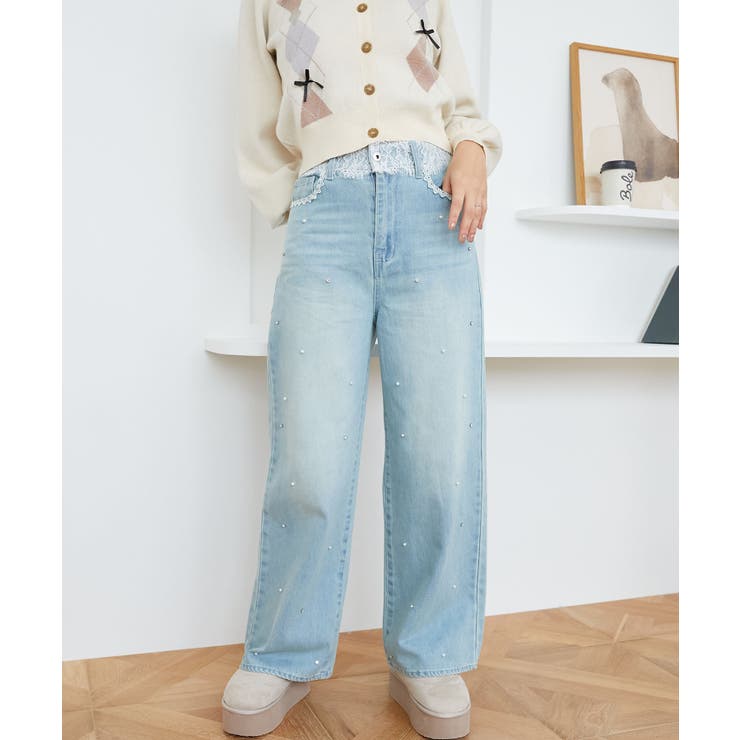 バリエデザインデニムパンツ | MAJESTIC LEGON  | 詳細画像9 