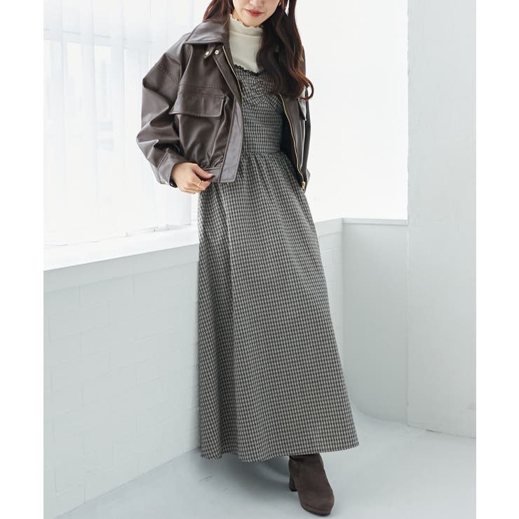 2wayリボンチェックワンピース[品番：CTYW0004300]｜MAJESTIC LEGON