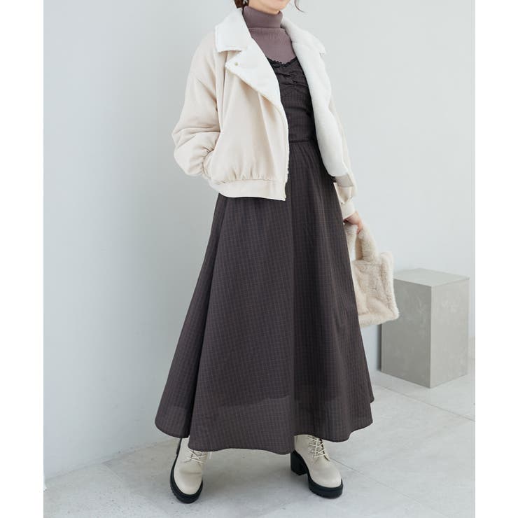 2wayリボンチェックワンピース[品番：CTYW0004300]｜MAJESTIC LEGON