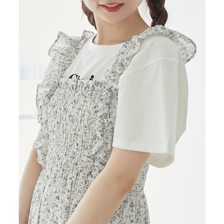 フリルショルダーレースアップワンピ | MAJESTIC LEGON  | 詳細画像37 