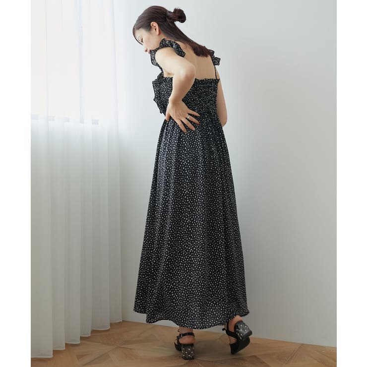 フリルショルダーレースアップワンピ | MAJESTIC LEGON  | 詳細画像46 