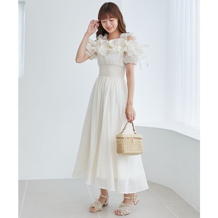 ミルフィーユフリルコルセットワンピ | MAJESTIC LEGON  | 詳細画像10 