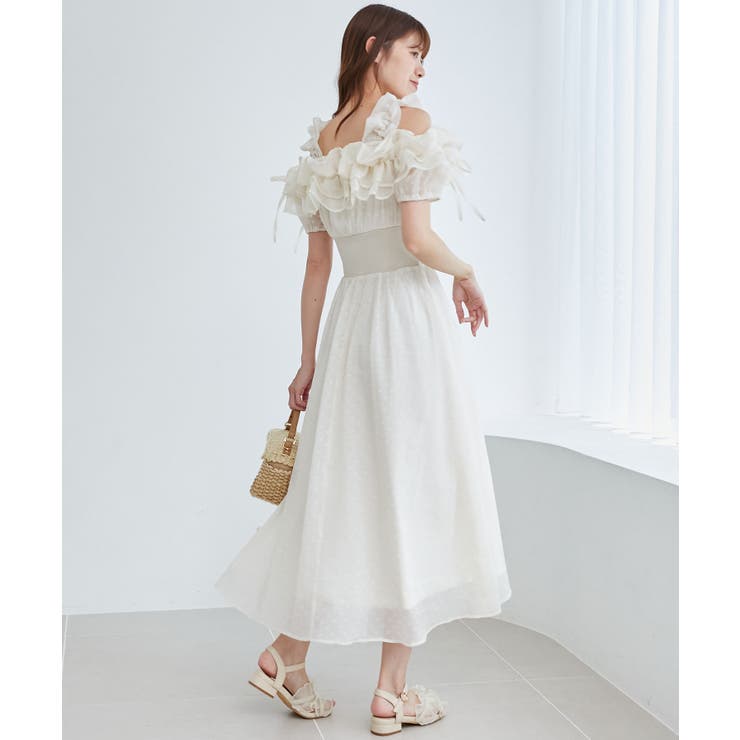 ミルフィーユフリルコルセットワンピ | MAJESTIC LEGON  | 詳細画像12 