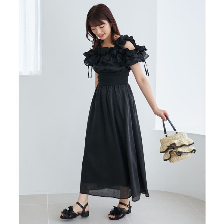 新品同様❗️ミルフィーユワンピ&ボレロ　ファミリア ミルフィーユフリルコルセットワンピ[品番：CTYW0004121]｜MAJESTIC