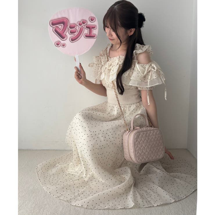 ミルフィーユフリルコルセットワンピ | MAJESTIC LEGON  | 詳細画像5 