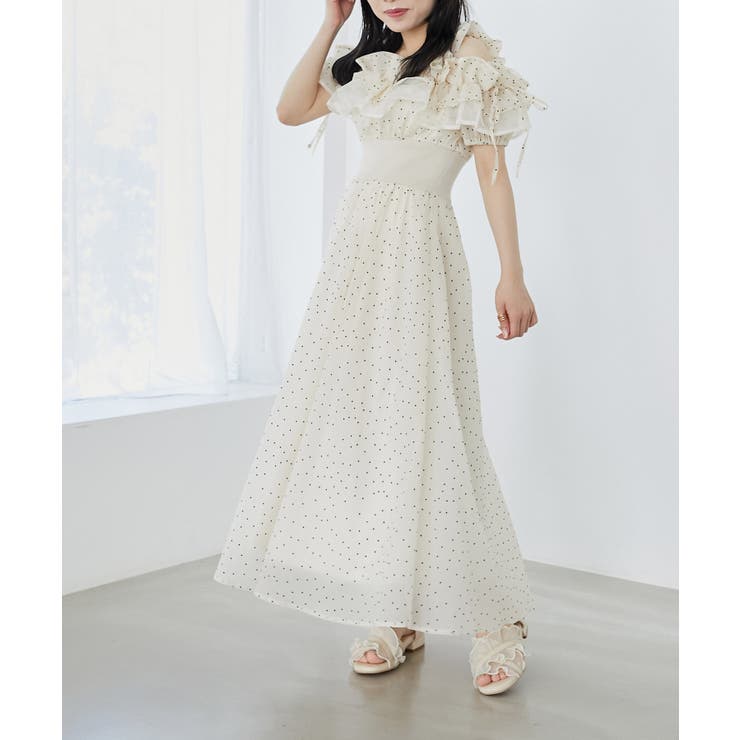 ミルフィーユフリルコルセットワンピ | MAJESTIC LEGON  | 詳細画像50 