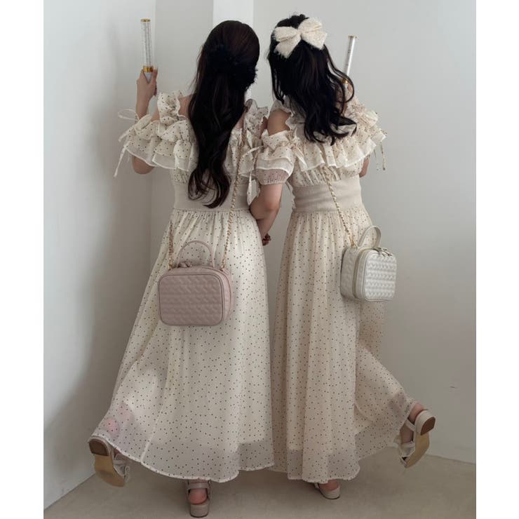 ミルフィーユフリルコルセットワンピ | MAJESTIC LEGON  | 詳細画像7 