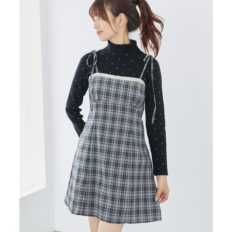 ローズモチーフミニキャミワンピース | MAJESTIC LEGON  | 詳細画像20 