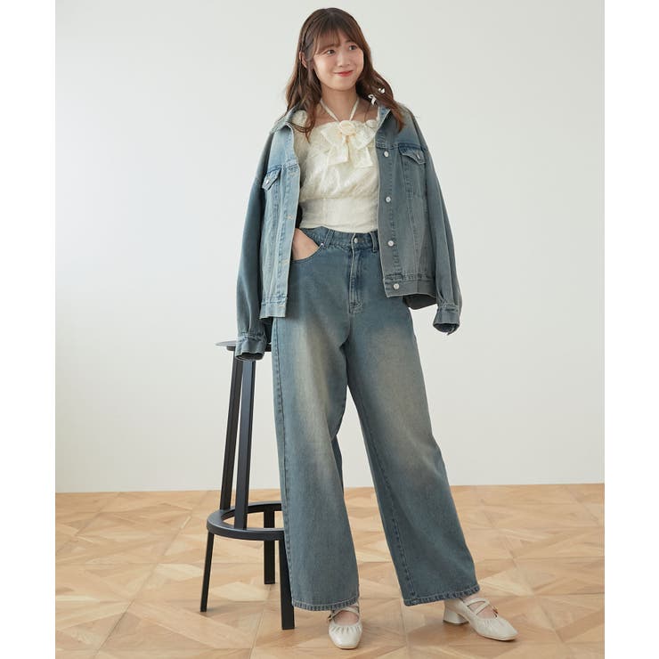 オーバーサイズデニムジャケット | MAJESTIC LEGON  | 詳細画像15 