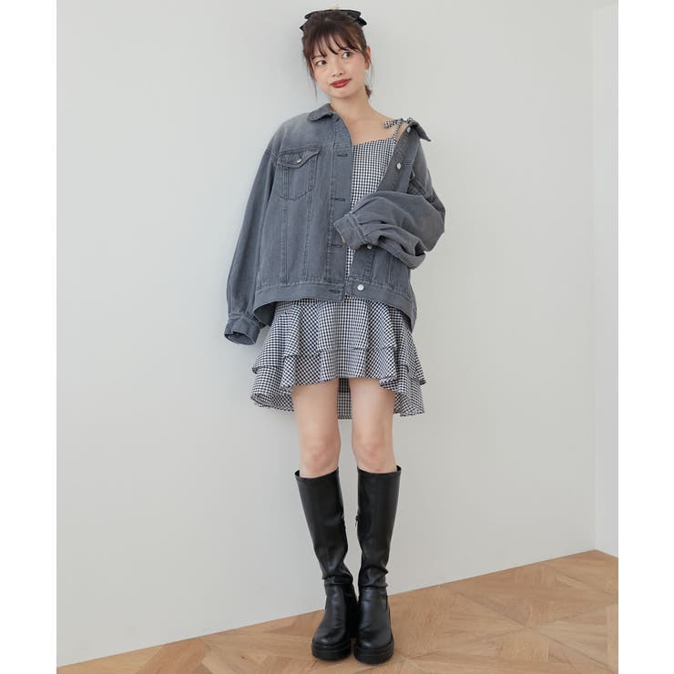 オーバーサイズデニムジャケット | MAJESTIC LEGON  | 詳細画像24 