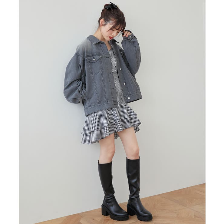 オーバーサイズデニムジャケット | MAJESTIC LEGON  | 詳細画像25 