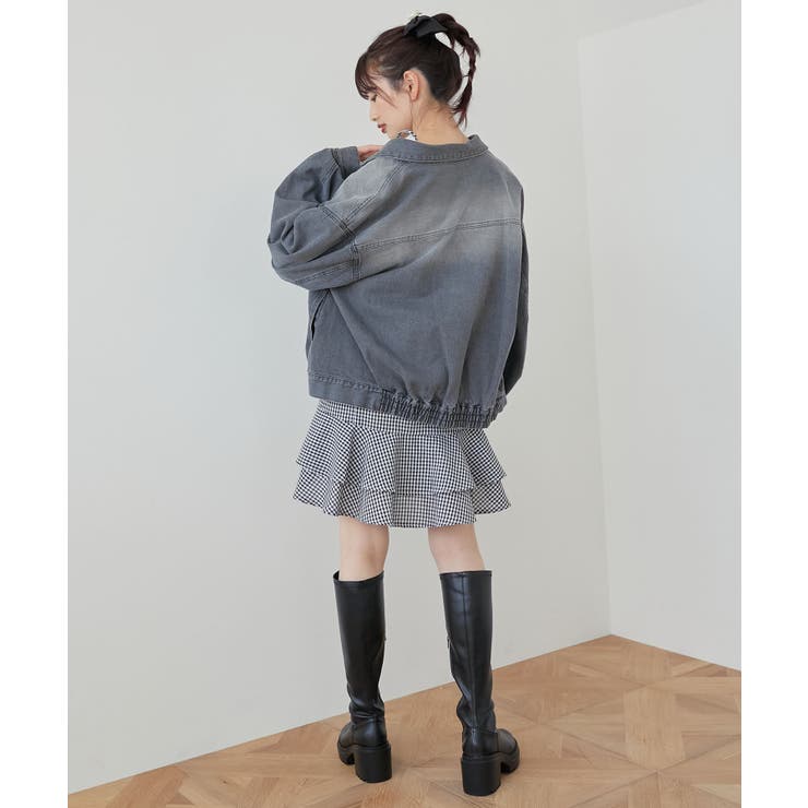 オーバーサイズデニムジャケット | MAJESTIC LEGON  | 詳細画像27 