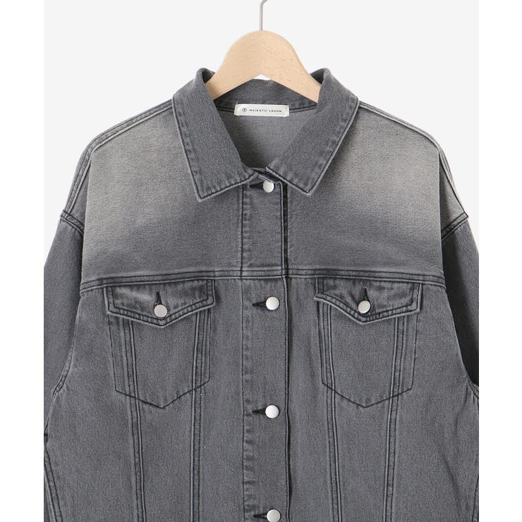 オーバーサイズデニムジャケット | MAJESTIC LEGON  | 詳細画像35 