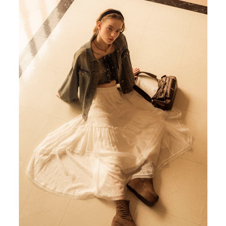 オーバーサイズデニムジャケット | MAJESTIC LEGON  | 詳細画像5 