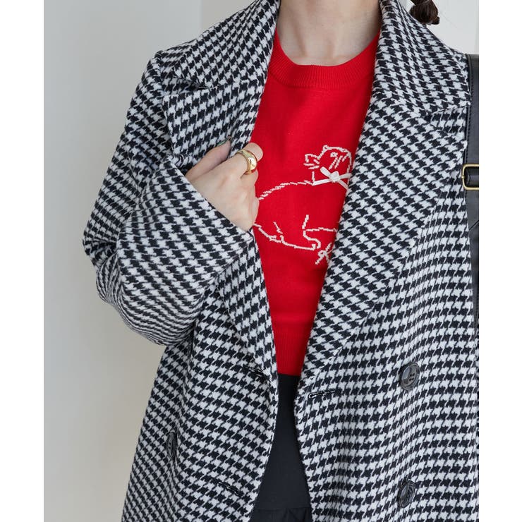 ダブルブレストハーフコート[品番：CTYW0004238]｜MAJESTIC LEGON