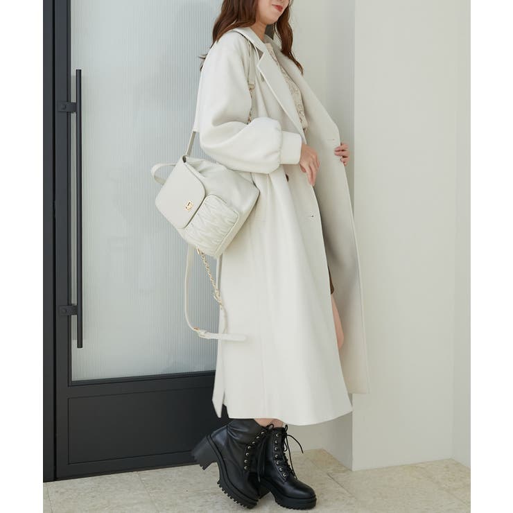 バックデザインチェスターコート | MAJESTIC LEGON  | 詳細画像12 