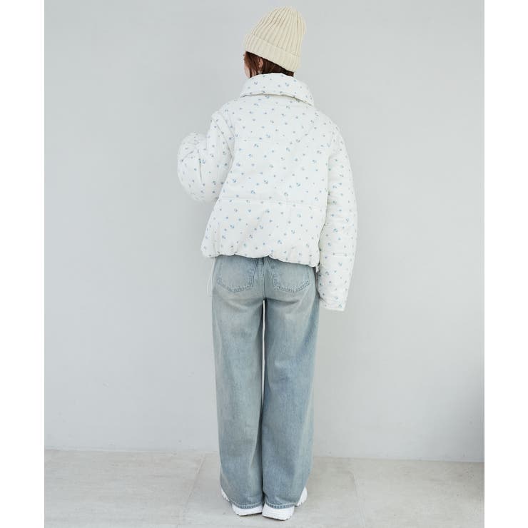 リボンマフラーセット中綿ブルゾン | MAJESTIC LEGON  | 詳細画像13 