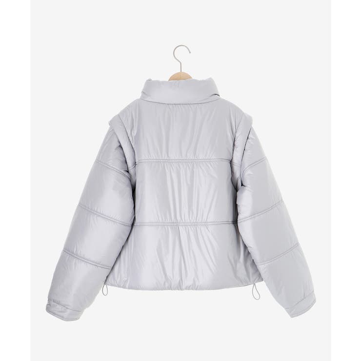 リボンマフラーセット中綿ブルゾン | MAJESTIC LEGON  | 詳細画像49 