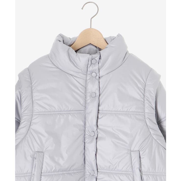 リボンマフラーセット中綿ブルゾン | MAJESTIC LEGON  | 詳細画像50 