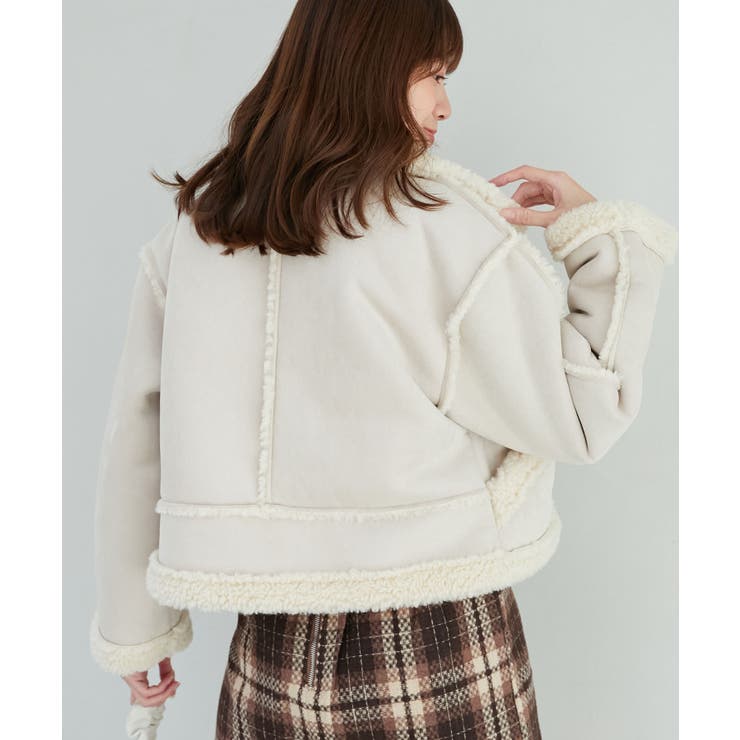 もこもこボアショートジャケット | MAJESTIC LEGON  | 詳細画像10 