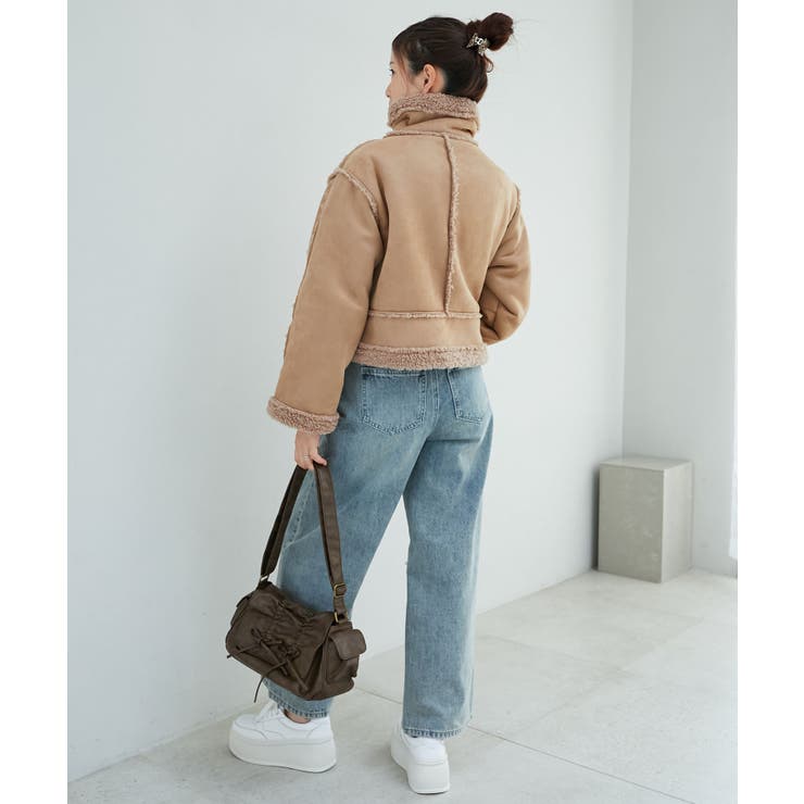 もこもこボアショートジャケット | MAJESTIC LEGON  | 詳細画像16 