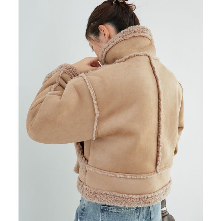 もこもこボアショートジャケット | MAJESTIC LEGON  | 詳細画像18 