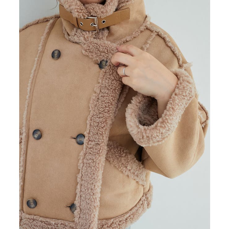 もこもこボアショートジャケット | MAJESTIC LEGON  | 詳細画像19 