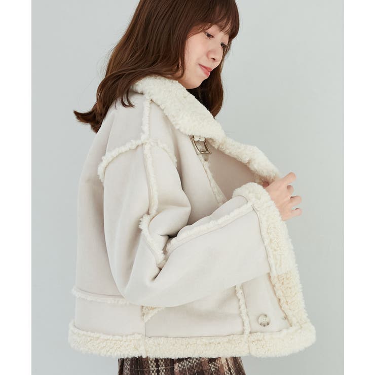 もこもこボアショートジャケット | MAJESTIC LEGON  | 詳細画像9 