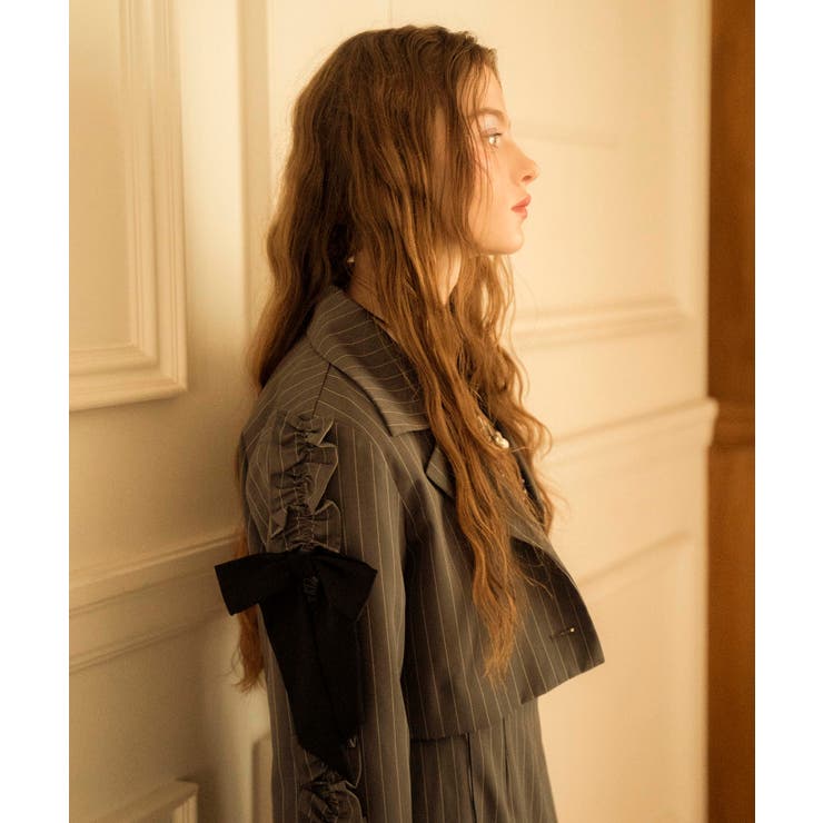 ブローチセットホイップフリルジャケット | MAJESTIC LEGON  | 詳細画像21 