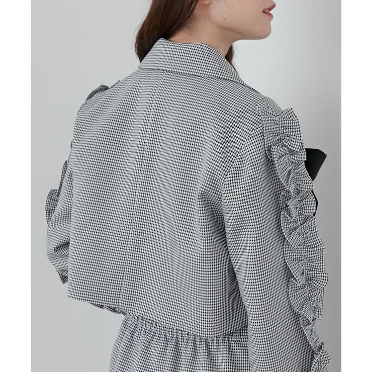 ブローチセットホイップフリルジャケット | MAJESTIC LEGON  | 詳細画像35 