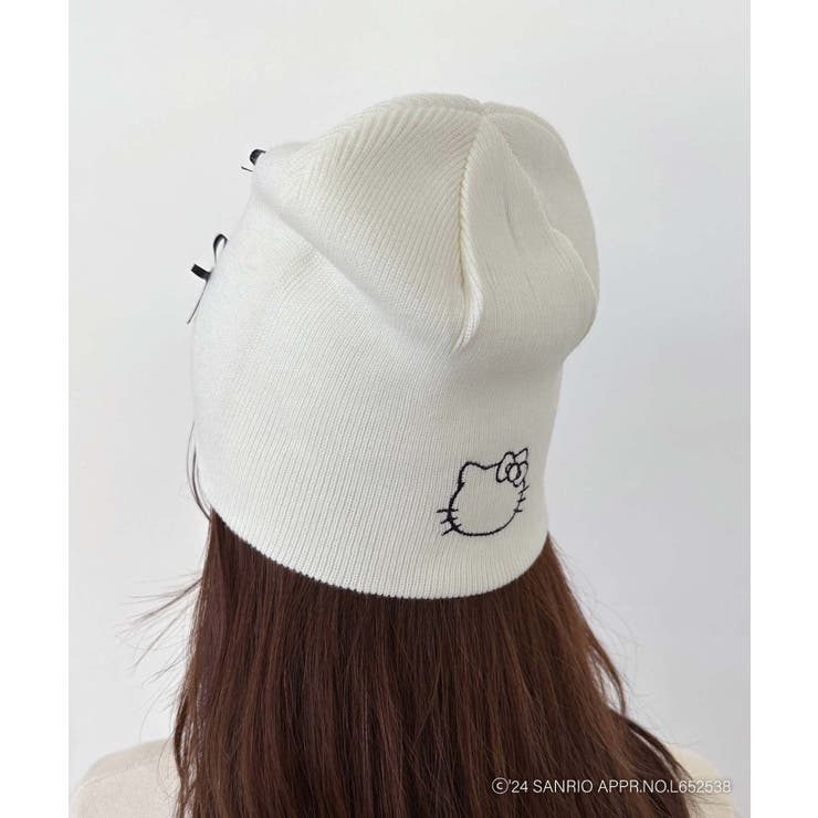ハローキティ プチリボンニットCAP | MAJESTIC LEGON  | 詳細画像10 