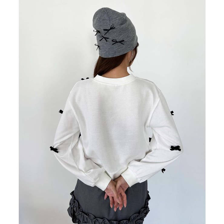 ハローキティ プチリボンニットCAP | MAJESTIC LEGON  | 詳細画像22 