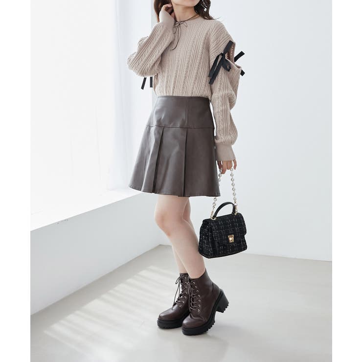 レースアップショートブーツ | MAJESTIC LEGON  | 詳細画像17 