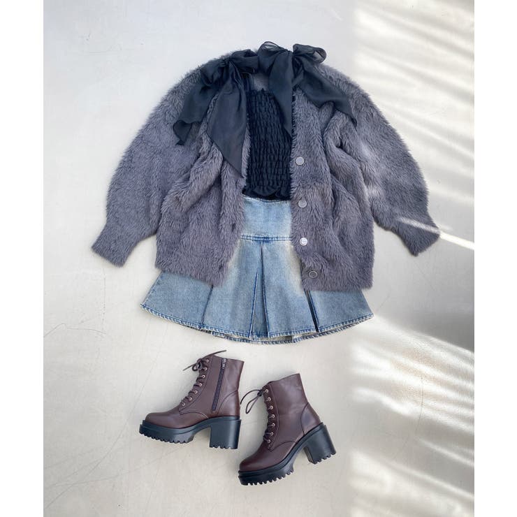 レースアップショートブーツ | MAJESTIC LEGON  | 詳細画像18 