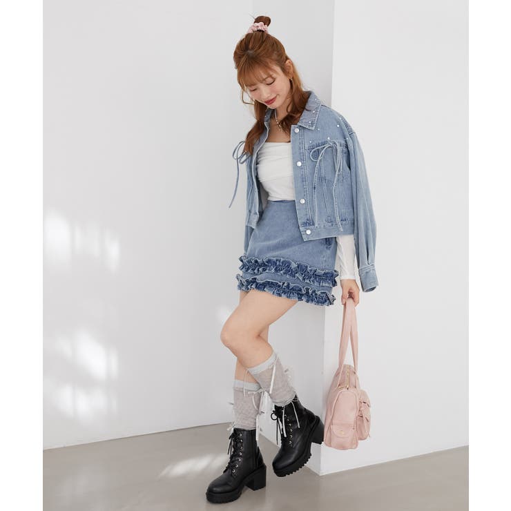 レースアップショートブーツ | MAJESTIC LEGON  | 詳細画像19 