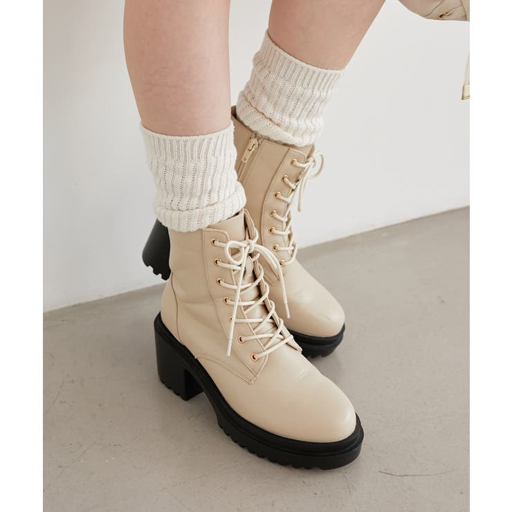 レースアップショートブーツ | MAJESTIC LEGON  | 詳細画像7 