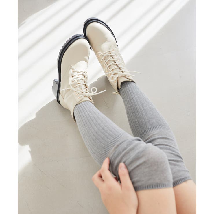 アイボリー | レースアップショートブーツ | MAJESTIC LEGON 