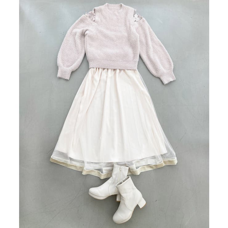 フカフカヒールストレッチブーツ | MAJESTIC LEGON  | 詳細画像24 