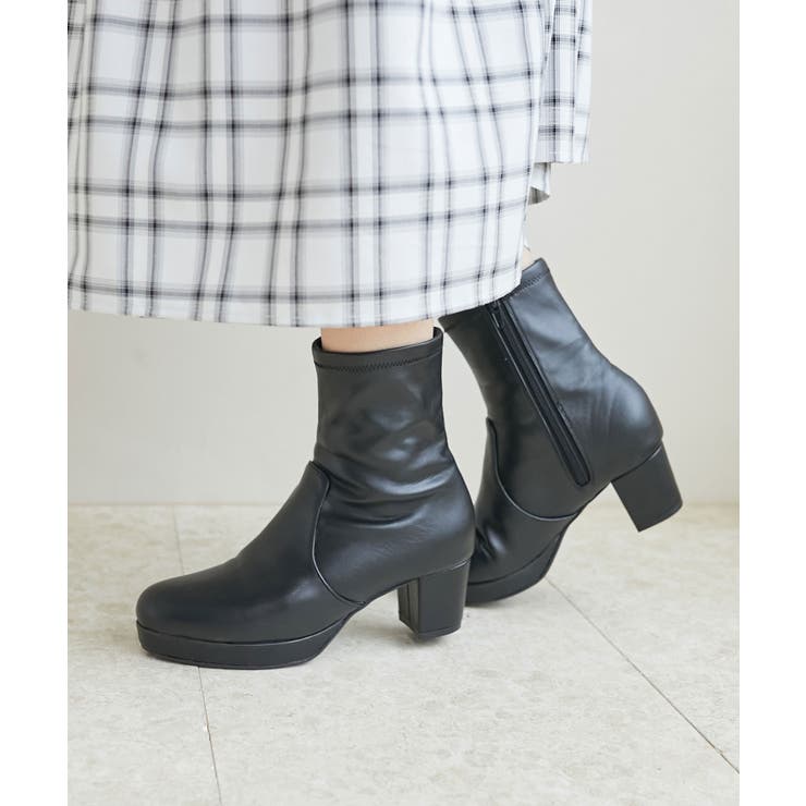 フカフカヒールストレッチブーツ | MAJESTIC LEGON  | 詳細画像30 