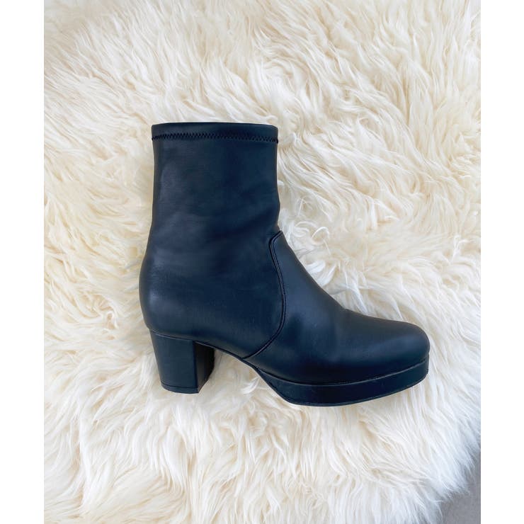 フカフカヒールストレッチブーツ | MAJESTIC LEGON  | 詳細画像31 