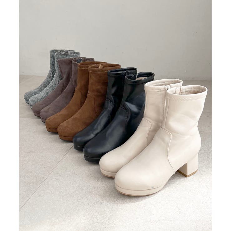 フカフカヒールストレッチブーツ | MAJESTIC LEGON  | 詳細画像32 